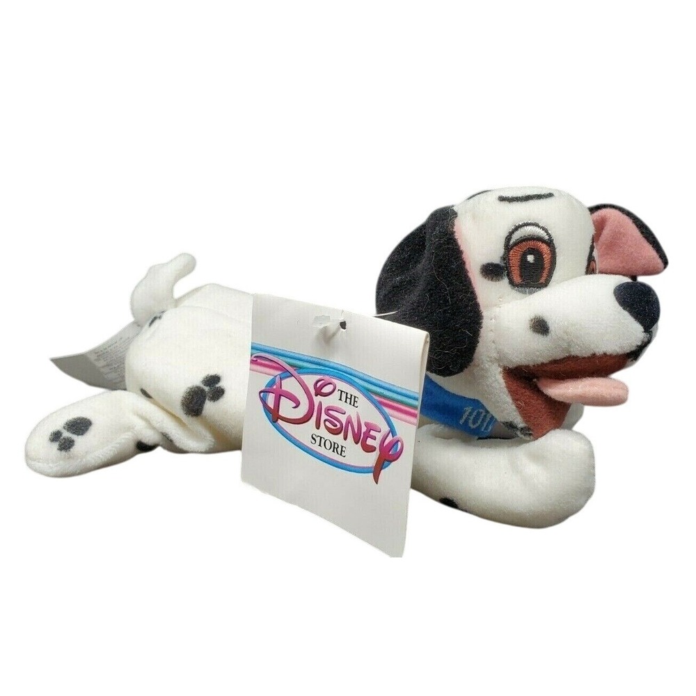 Disney 101 Dalmatians Mini Bean Bag Plush 8"' Stuffed Animal NEW